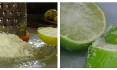 Terapia de limón congelado para la salud